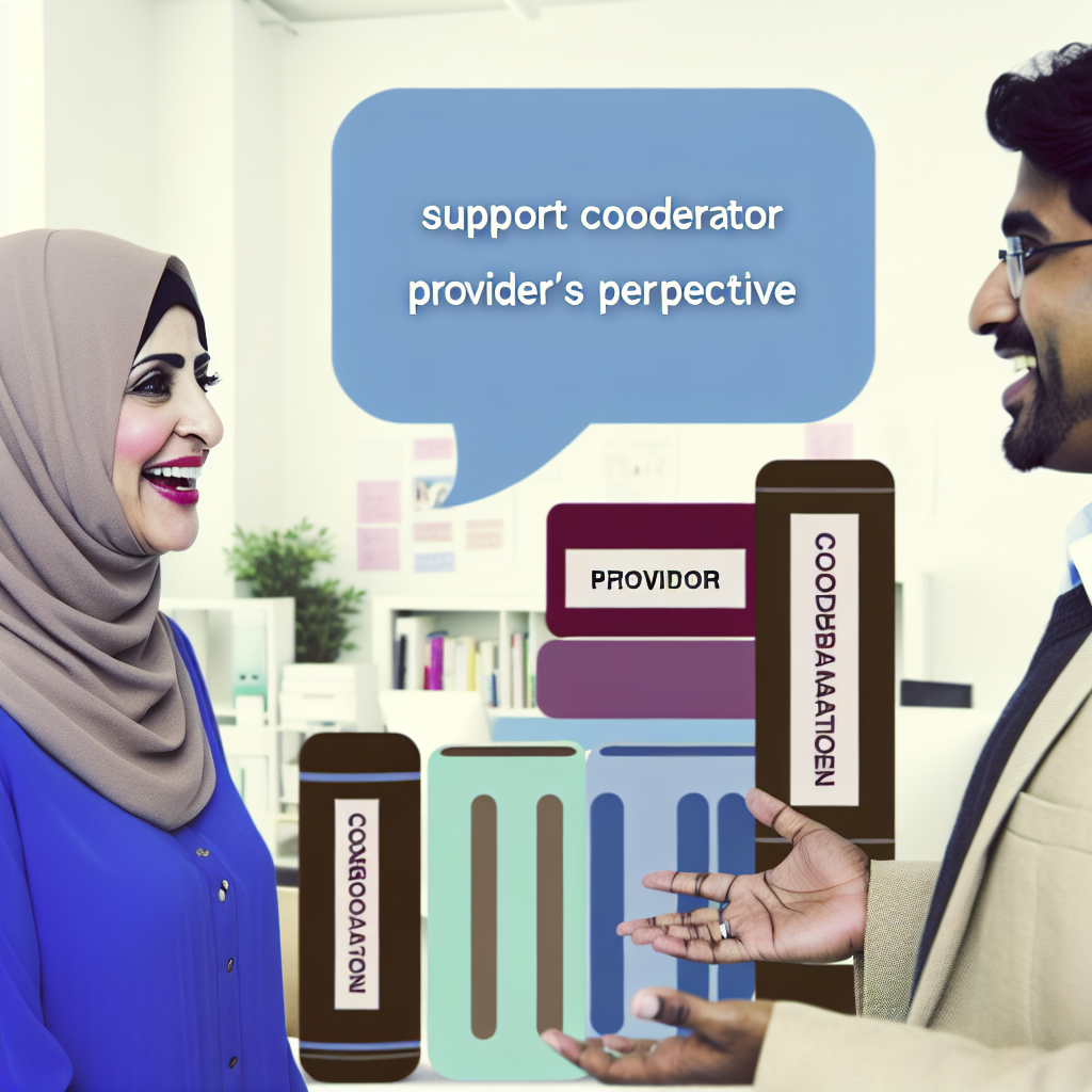 Understanding the Role of Support Coordinators from a Provider's Perspective